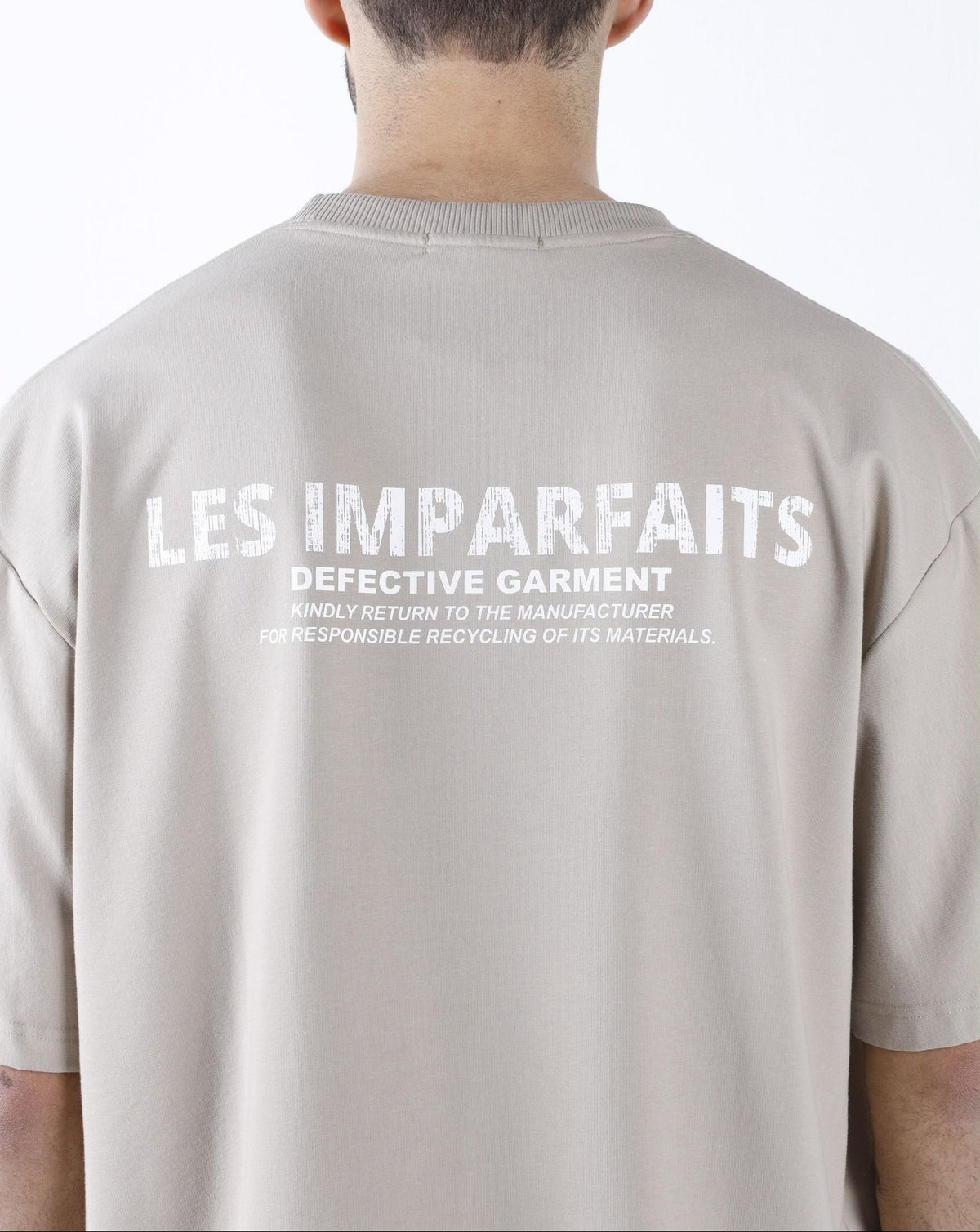 Beige "Defective Garment" T-Shirt