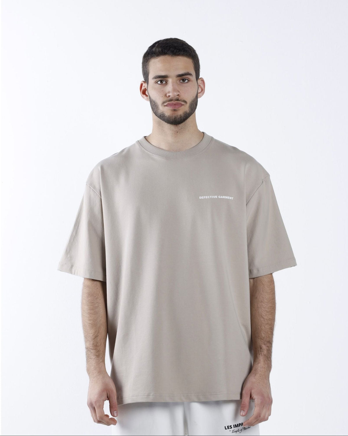 Beige "Defective Garment" T-Shirt