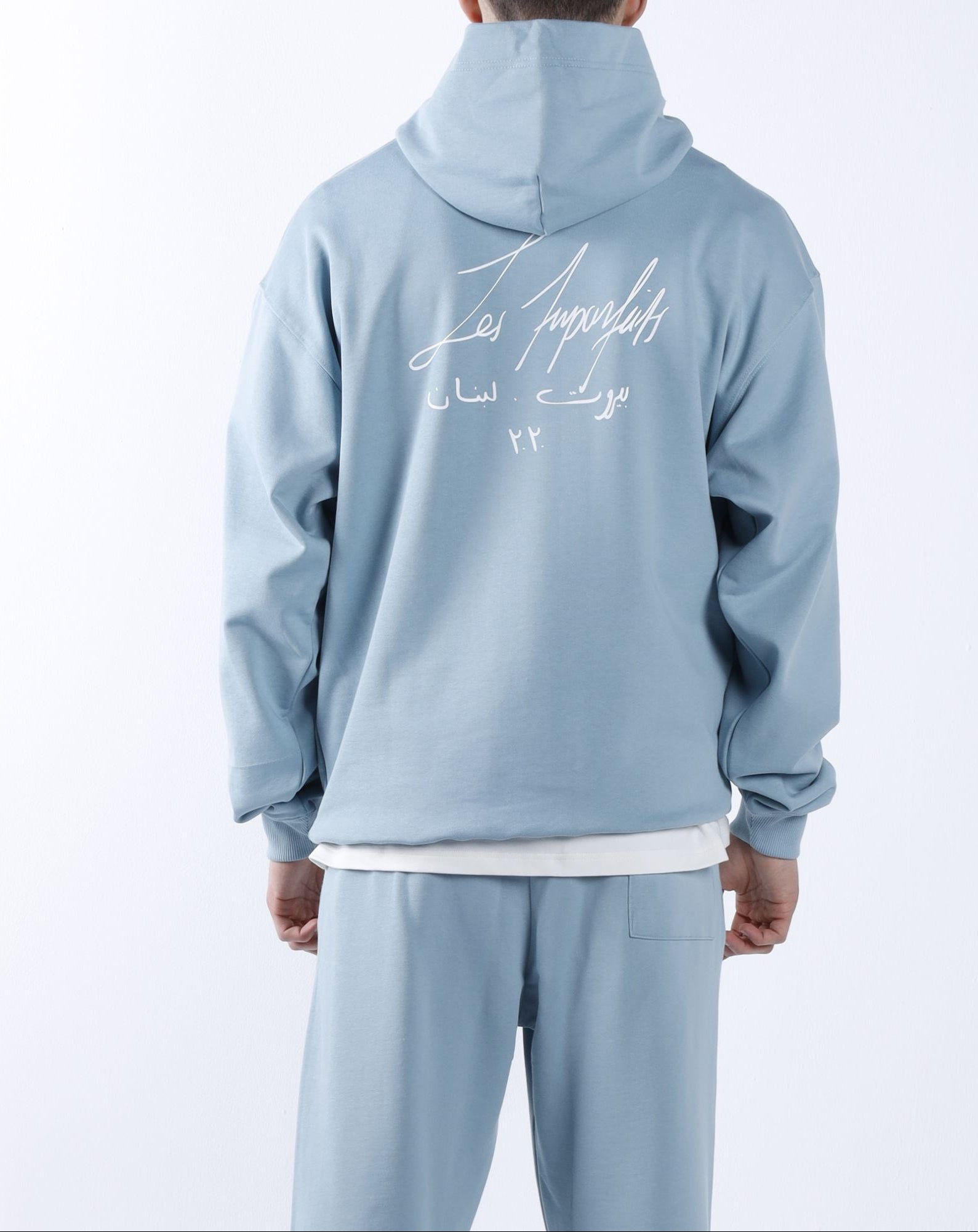 Petroleum Blue "Beirut Signature" Hoodie