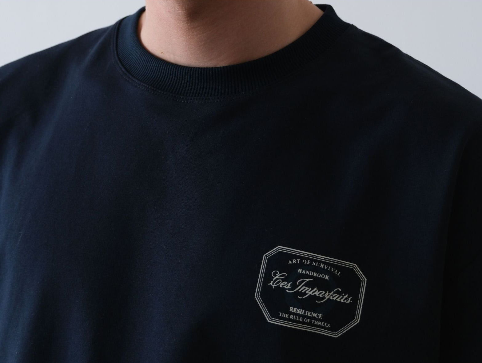 Navy "Art Of Survival" T-Shirt