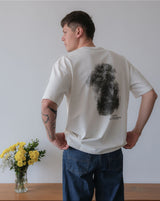 White "Des Flammes et Des Cendres"  T-Shirt