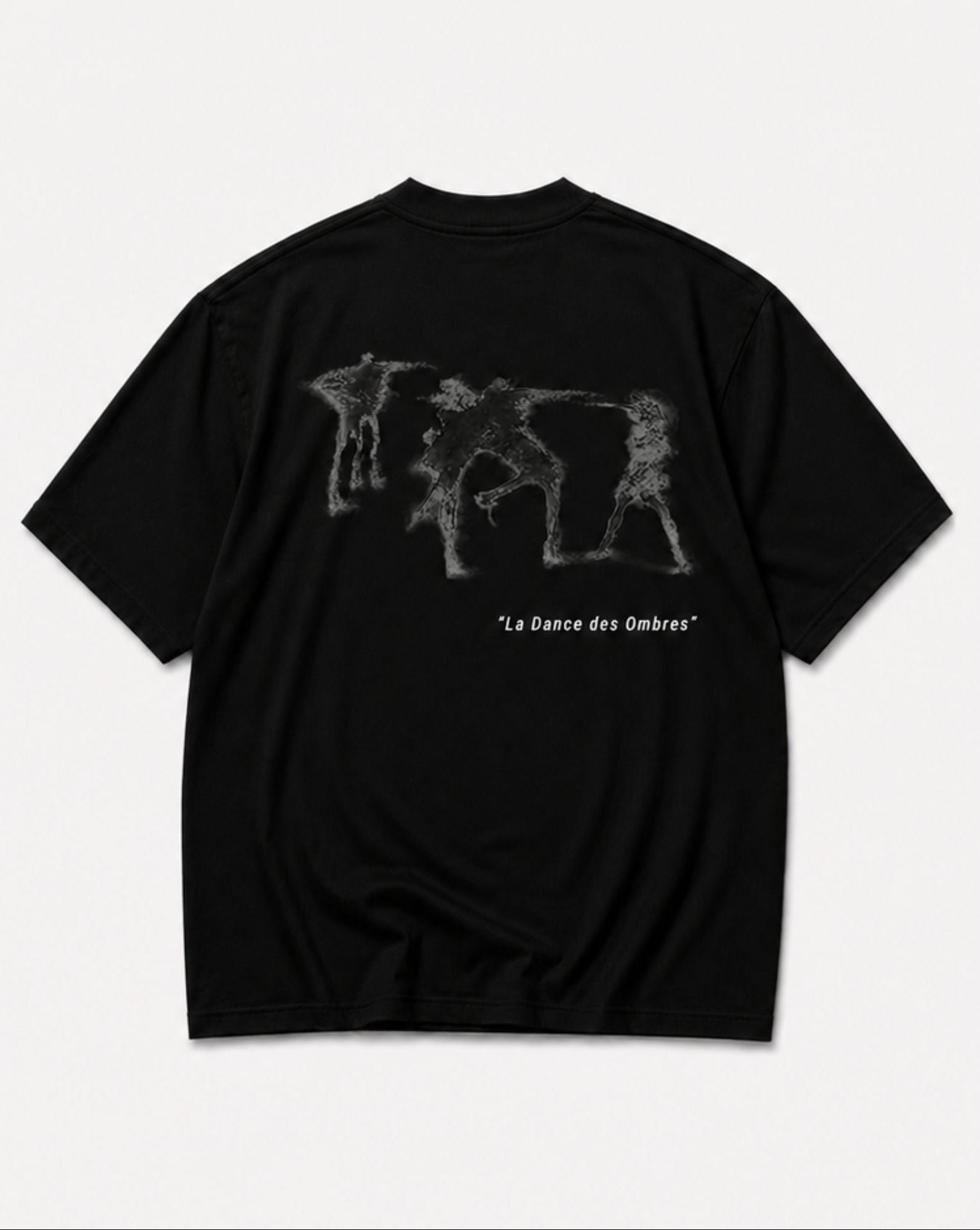 Black "La Dance Des Ombres"  T-Shirt