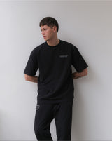 Black "Des Flammes et Des Cendres"  T-Shirt