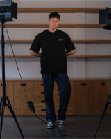 Black "Design Department"  T-Shirt