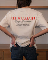 White "Design Department"  T-Shirt