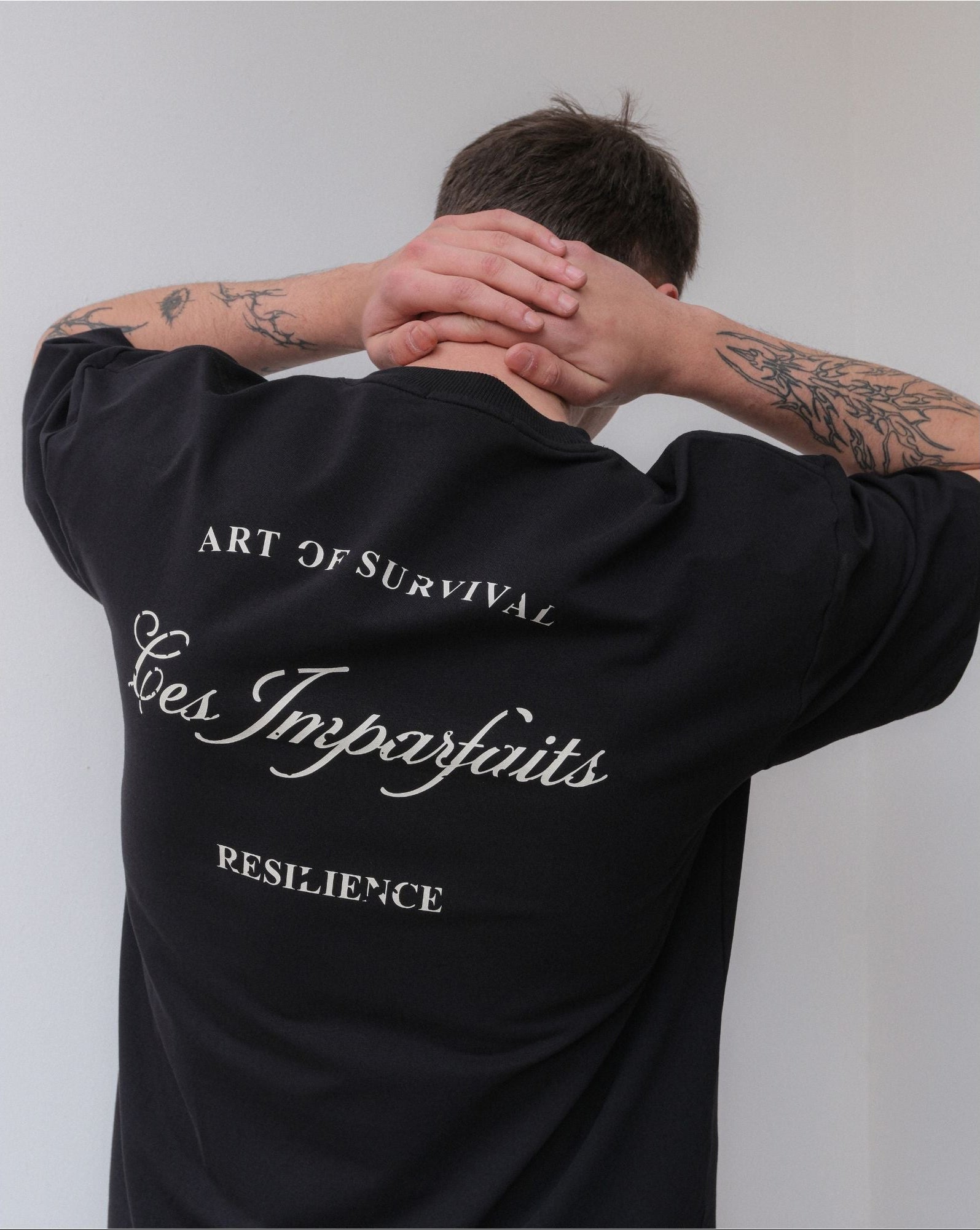 Black "Art Of Survival" T-Shirt