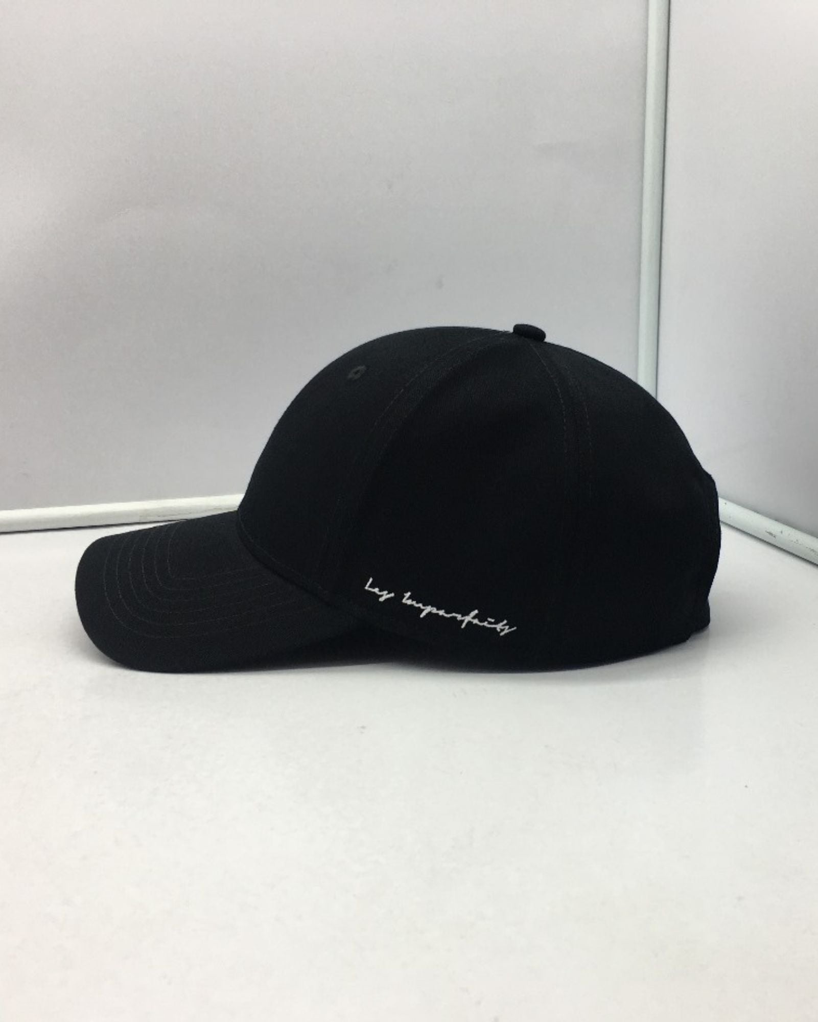 Black "Signature Logo" Cap