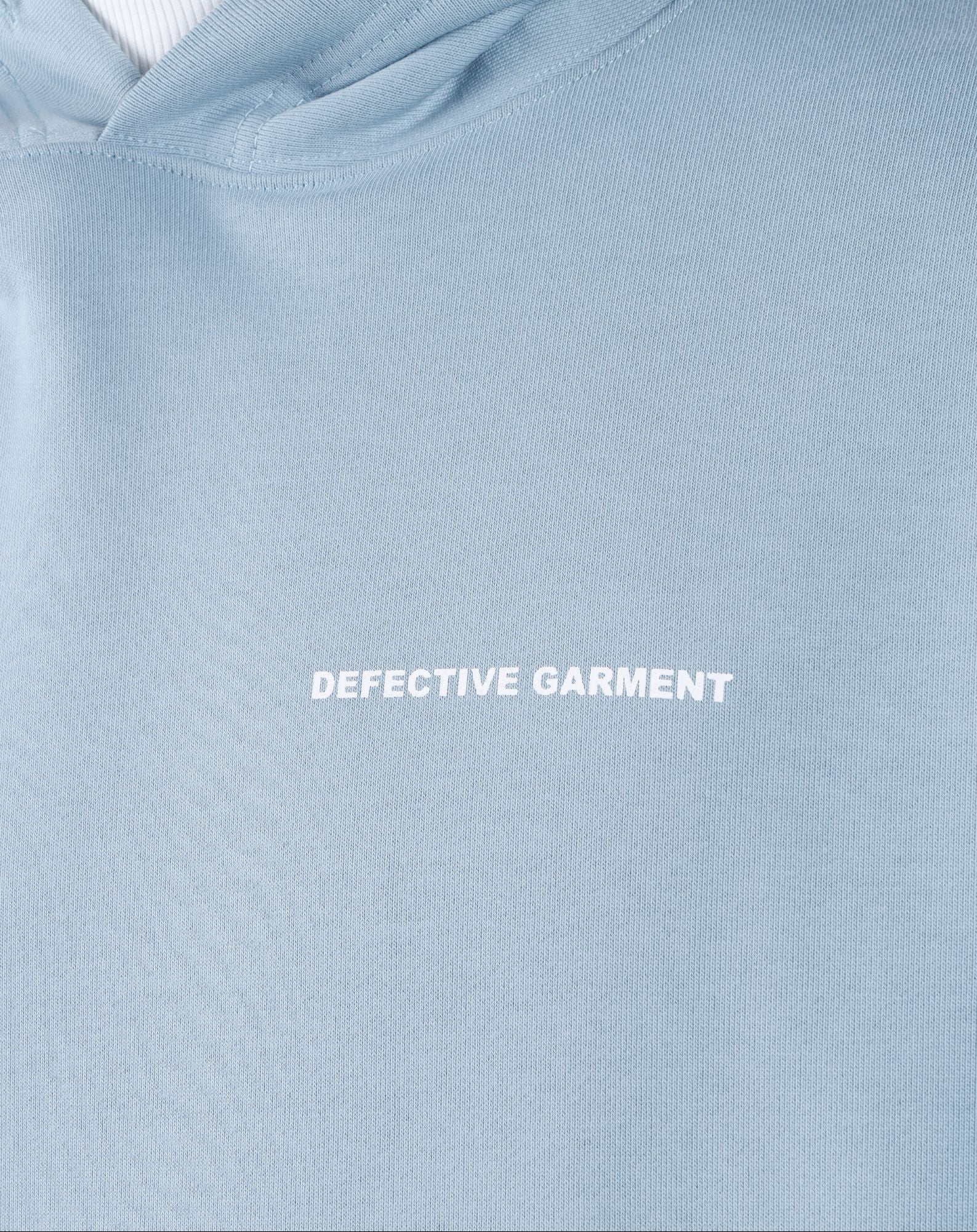 Petroleum Blue "Defective Garment" Hoodie