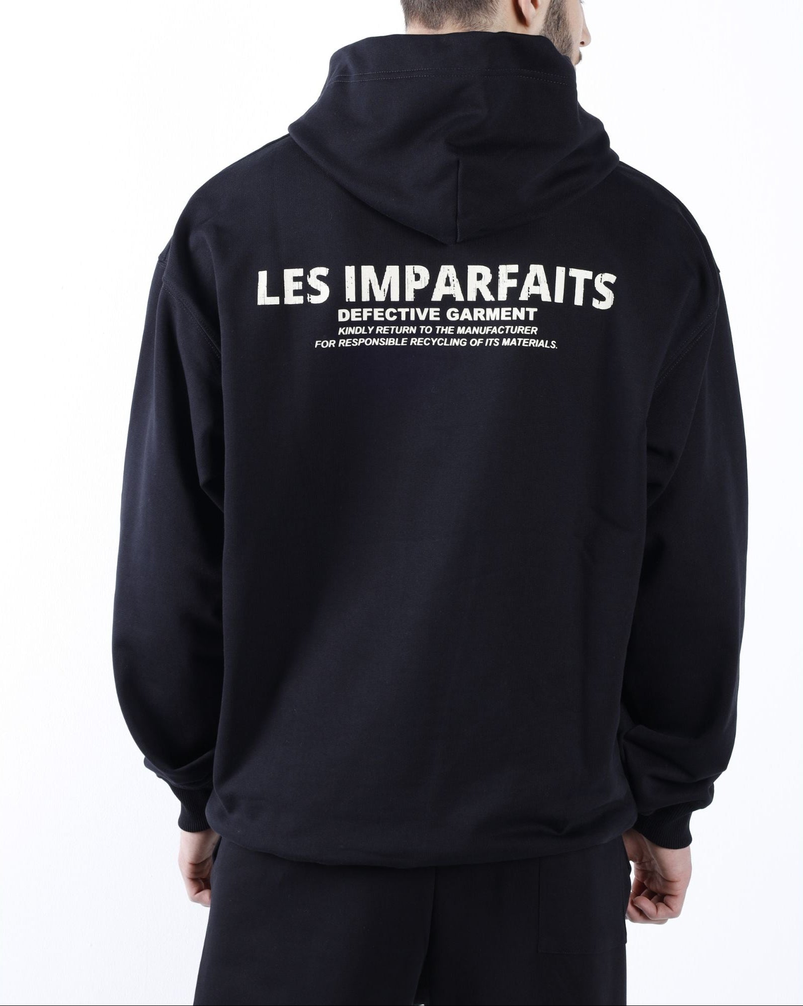 Black "Defective Garment" Hoodie