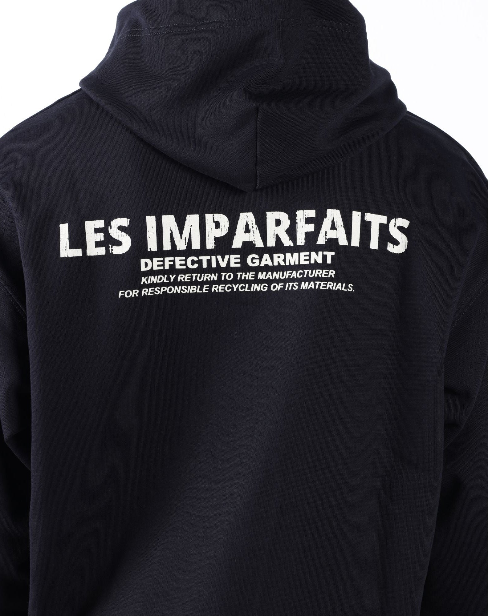Black "Defective Garment" Hoodie
