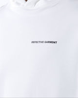White "Defective Garment" Hoodie
